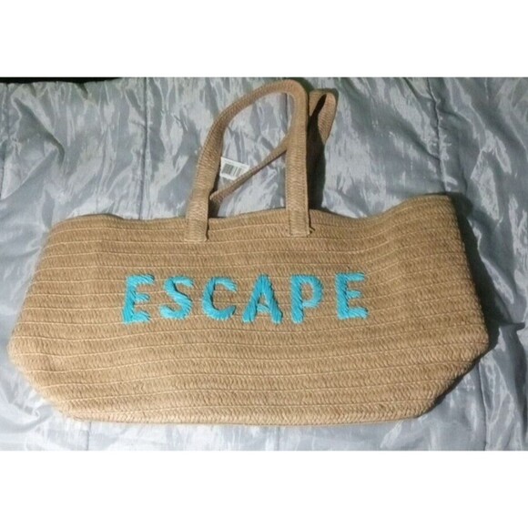 Paper Straw Tote - Escape - Picture 2 of 5